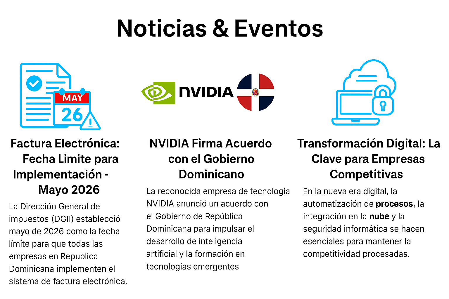 Noticias Tecnológicas en RD